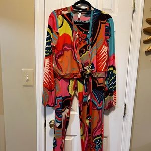 Multi Color Pants Set